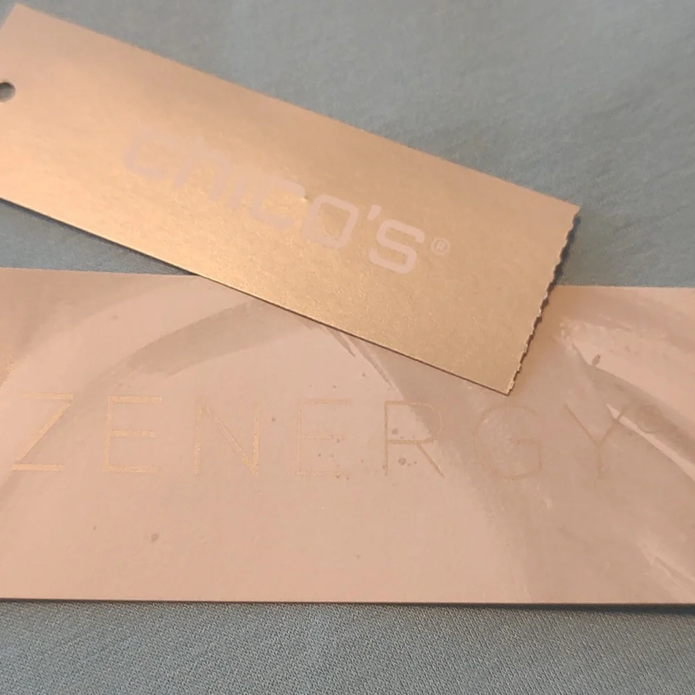 Chicos Zenergy Sweat Shirt w tags - Picture 3 of 7
